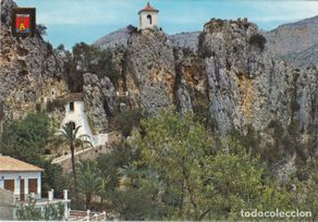 Postais: guadalest, castell de guadalest, valencia